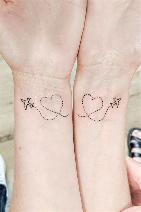 matching tattoos for best friends|long distance best friend tattoos.